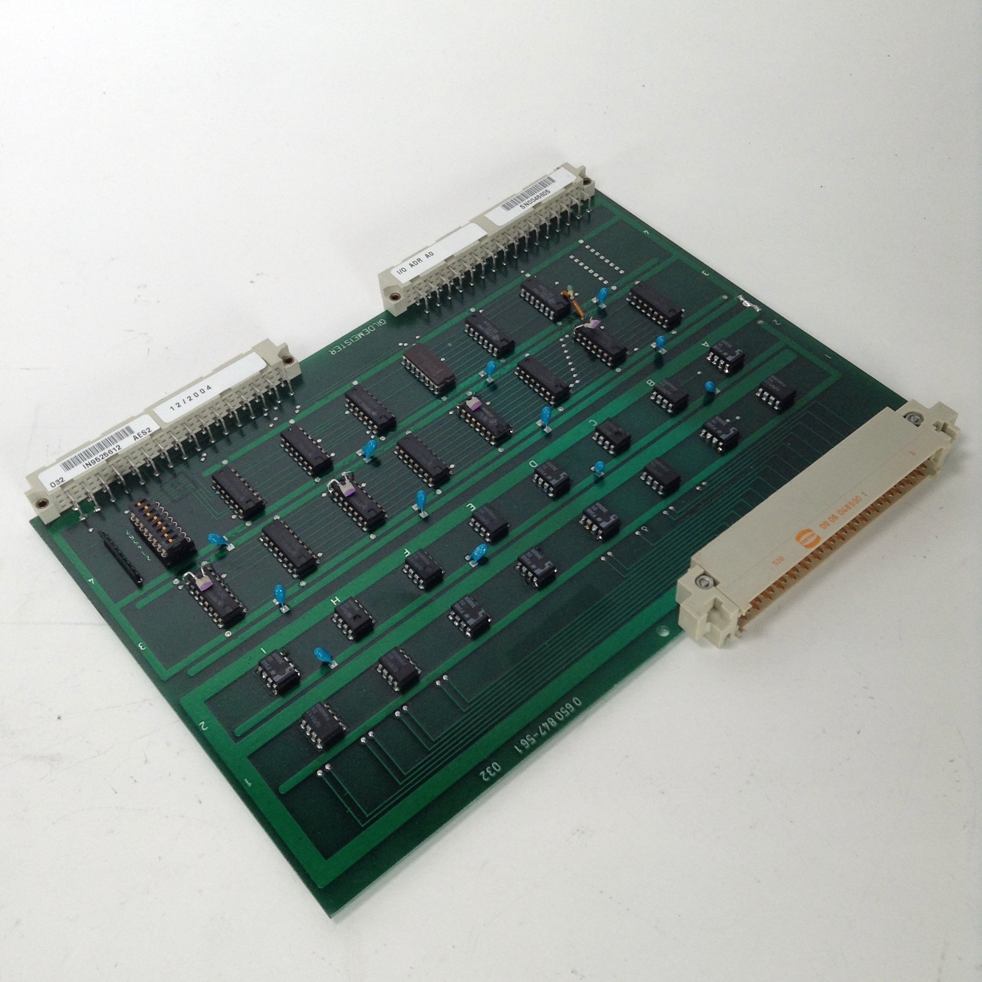 Gildemeister 0.650.847-56.1 Platine PLC board 032 AES 2 9525612 Used UFP
