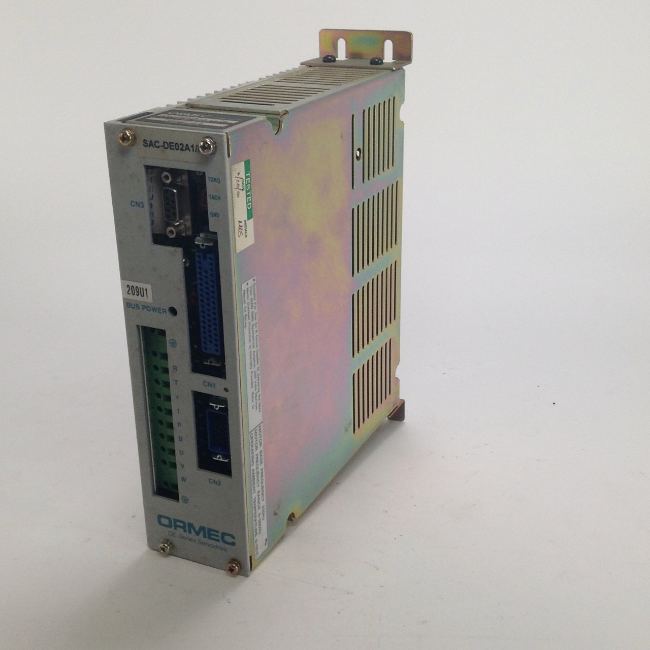 Ormec SAC-DE02A1/I Servo drive antrieb module v1.0a Used UMP
