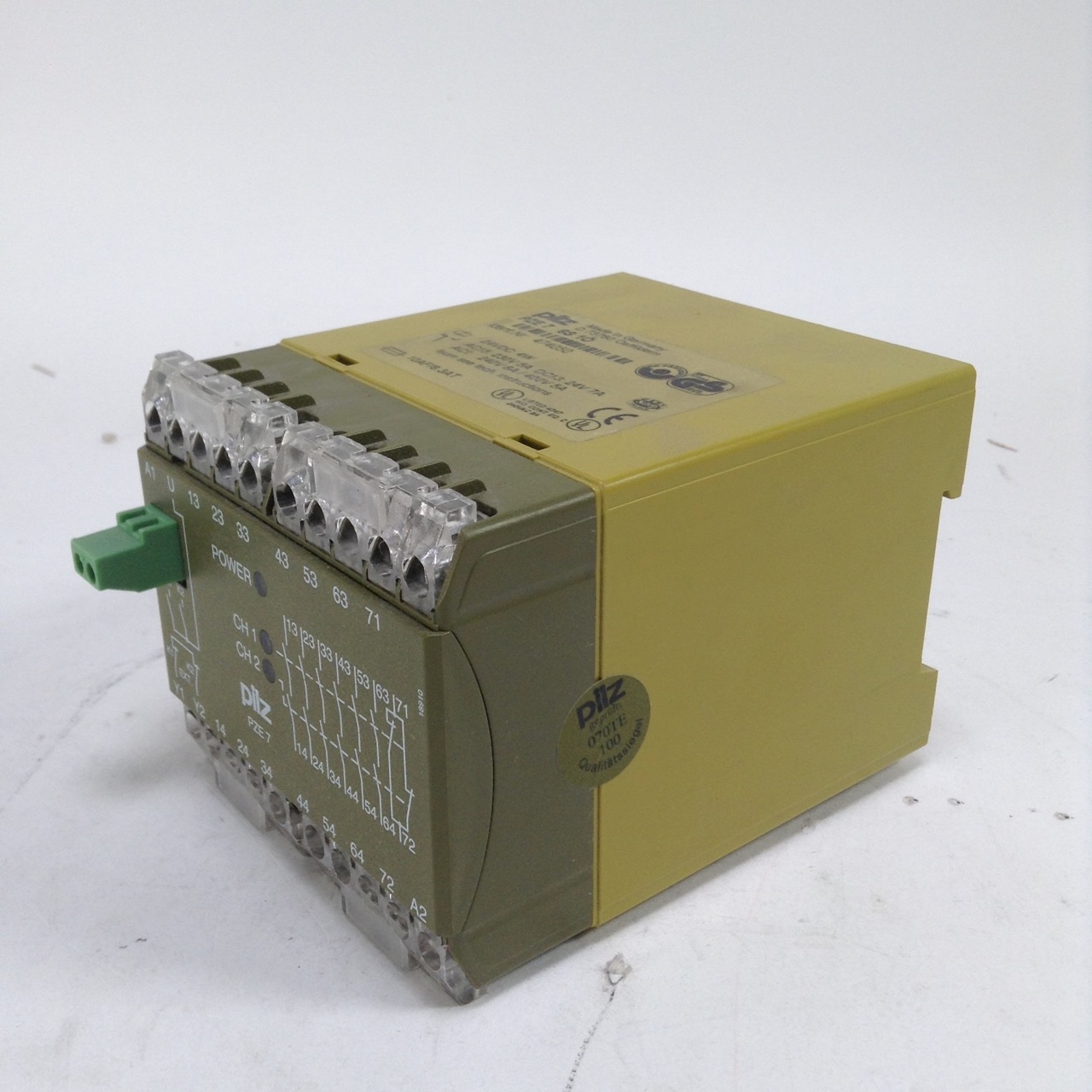 Pilz PZE76S1O Safety Relay Not-Aus Modul PZE 7 6S 1Ö New NMP