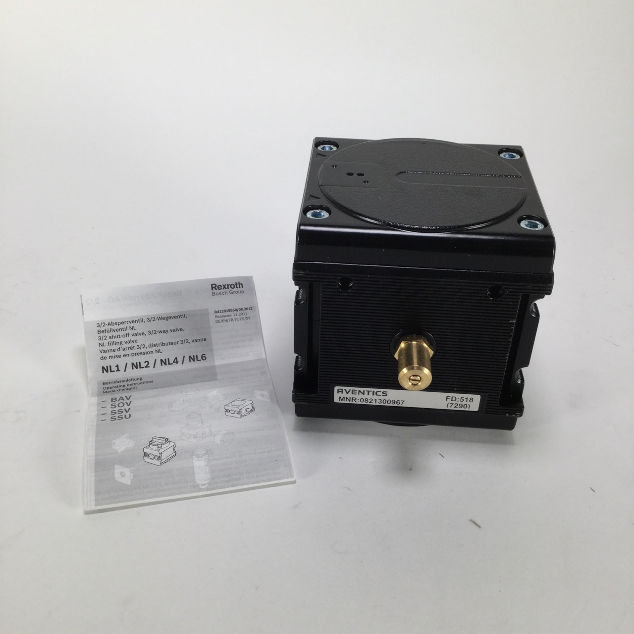 Aventics 0821300967 Filling Valve Füllventil New NFP