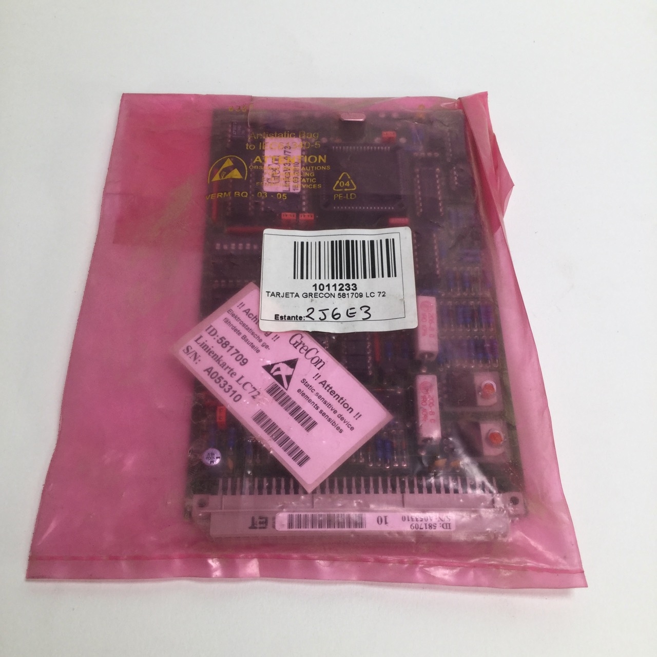 Grecon 581709 Line Counter Card Karte New NFP Sealed